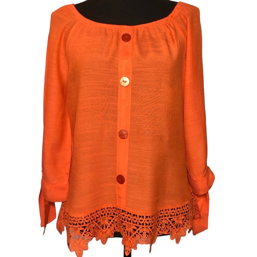 Orange Blouse by Unique Spectrum